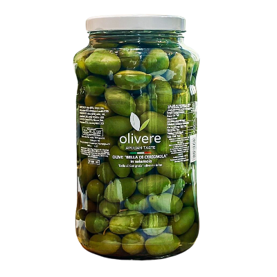 BELLA DI CERIGNOLA OLIVES IN BRINE (3100ml)