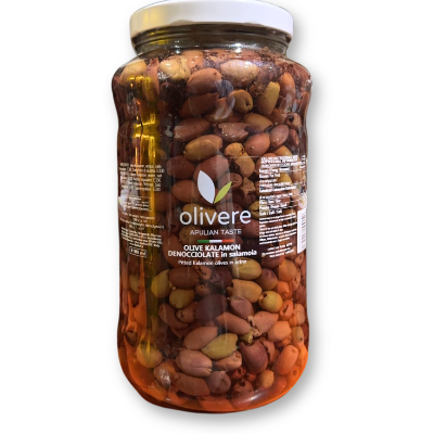 KALAMATA OLIVES PITTED in BRINE (3100ml)