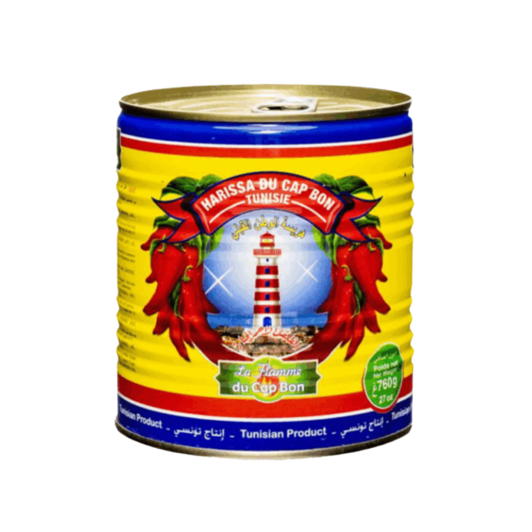 Tunisian Harissa Paste 760g – Cap Bon Heat | Premium Food Thailand