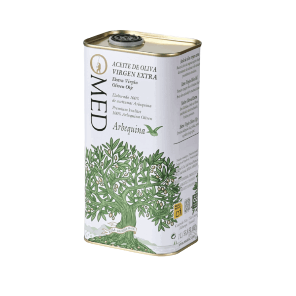 OMED Arbequina Extra Virgin Olive Oil 1000ml – Spain | Premium Food TH