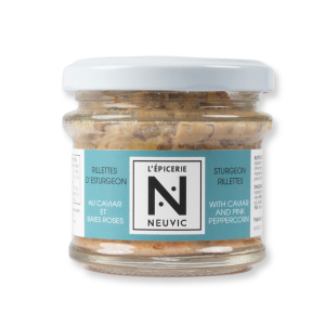 Rillettes Sturgeon with Caviar – Neuvic French Gourmet Spread 90g