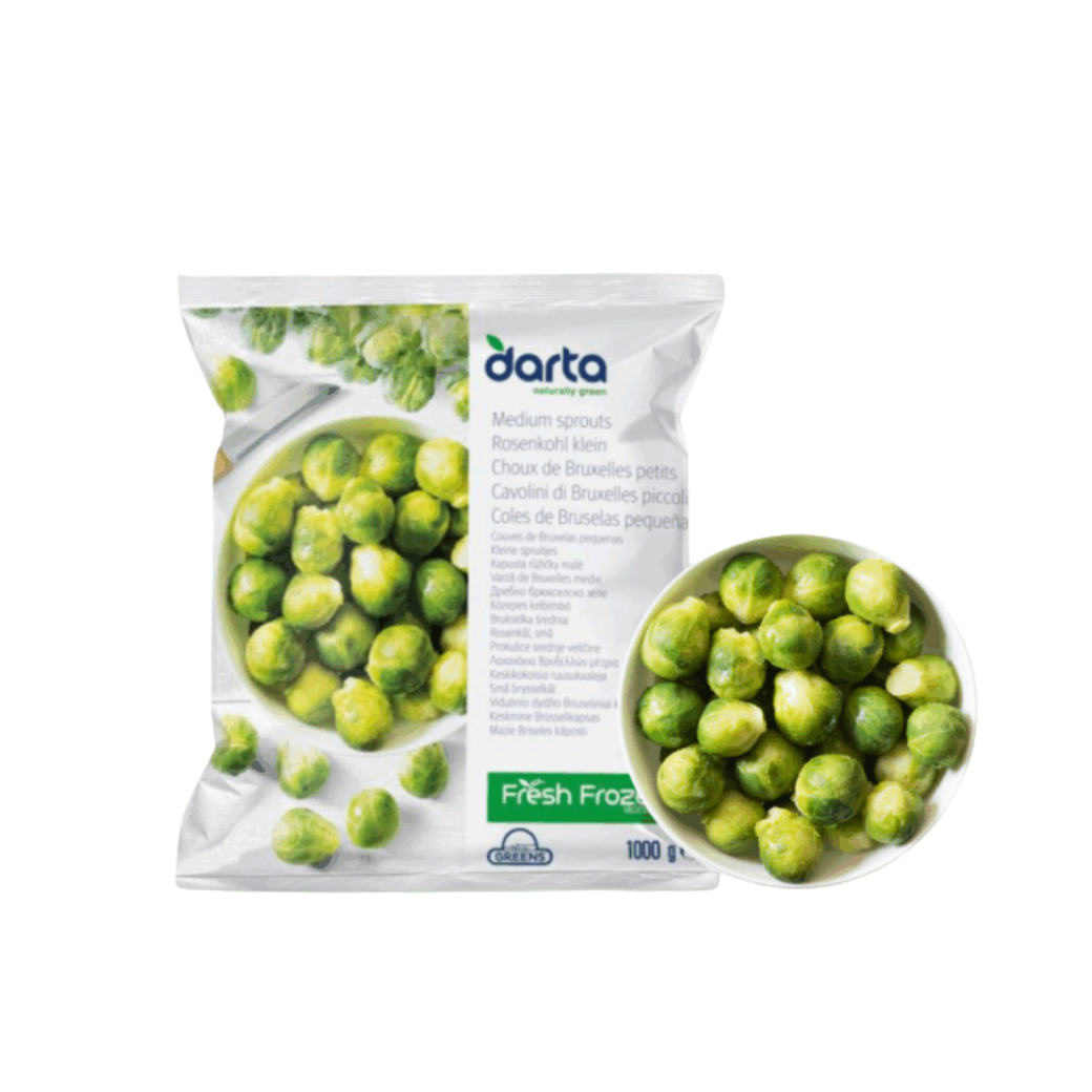 Frozen Brussel Sprouts 1kg | Premium Quality by Darta – Premium Food Thailand