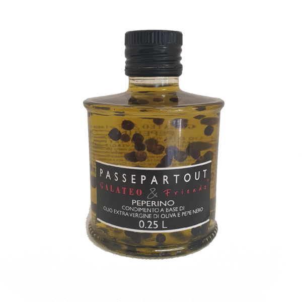 EVOO with BLACK PEPPER (250ml)