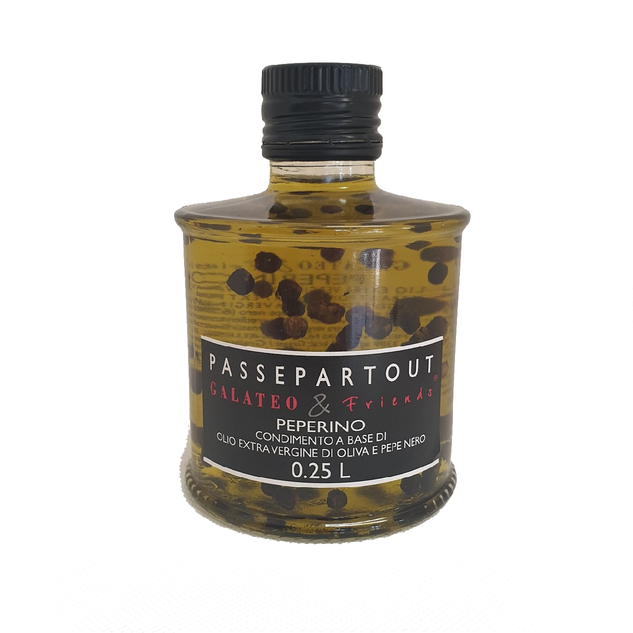 EVOO with BLACK PEPPER (250ml)