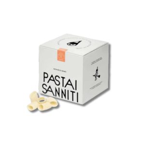 Authentic Italian Paccheri pasta. Bronze-die extruded