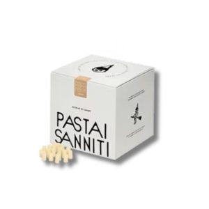 Authentic Italian Tubettini pasta. Bronze-die extruded